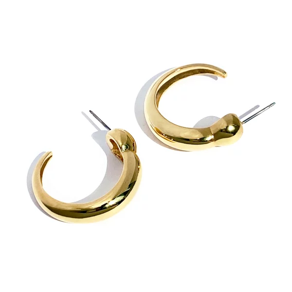 Maso Hoops - Medium - Gold